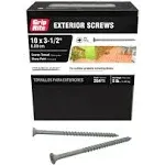 GRIP RITE 3-1/2 in. Sharp Point Exterior Screws 5 lbs Box New