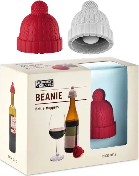 Beanie Bottle Stoppers Pack of 2