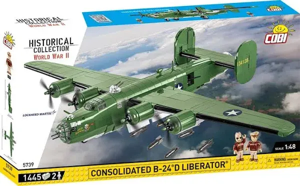 Cobi WWII B-24D Liberator Block Model