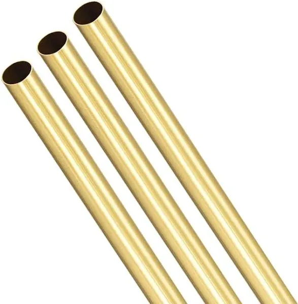 Uxcell Brass Round Tube OD Wall Thickness Length