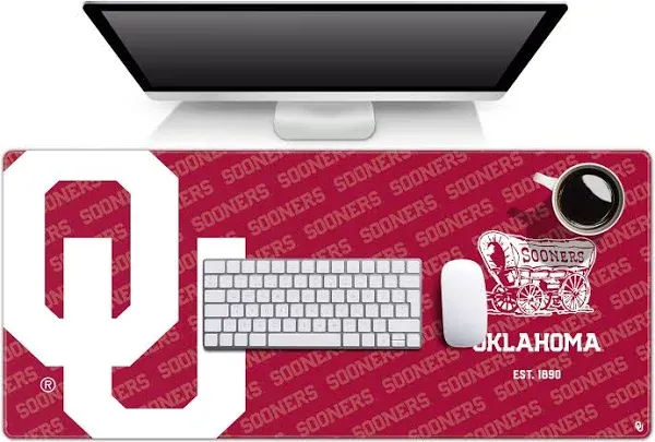 YouTheFan Oklahoma Sooners Logo Series Desk Pad