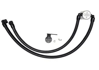 J&amp;L 3042P-B Fits J&amp;Amp;L 17-22 Ford F-250 6.2L/7.3L Passenger Side Oil Separator