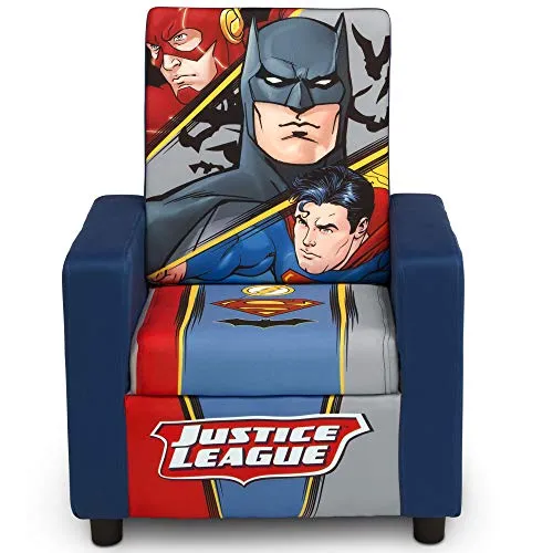 Delta Children DC Comics Justice League High Back Upholstered Chair