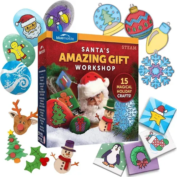 Blue Marble Santa's Christmas Craft Kit