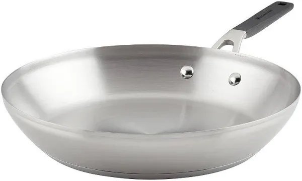 KitchenAid Stainless Steel 12" Induction Frying Pan