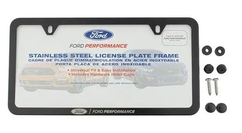 Ford Performance License Plate Frame M-1828-SSB