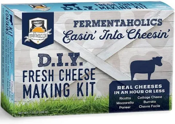 Fermentaholics DIY Fresh Cheese Making Kit