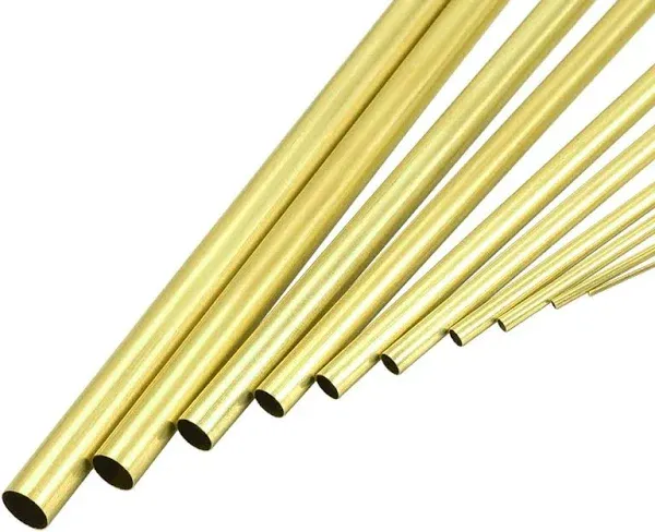 Uxcell Brass Round Tube OD Wall Thickness Length