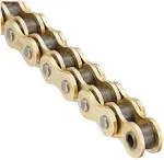 DID 520ERVT-120 Gold High Performance 120-Link X-Ring Chain with Connecting Link