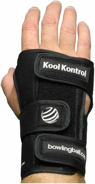 bowlingball.co<wbr/>m Kool Kontrol Bowling Wrist Positioner X-Large, Black 