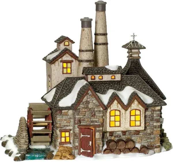 Department 56 Dickens' Village London Gin Distillery , 7.5 Inch