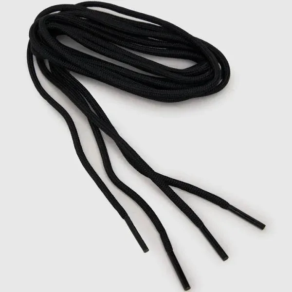 Dr Martens Round Black Laces 140cm