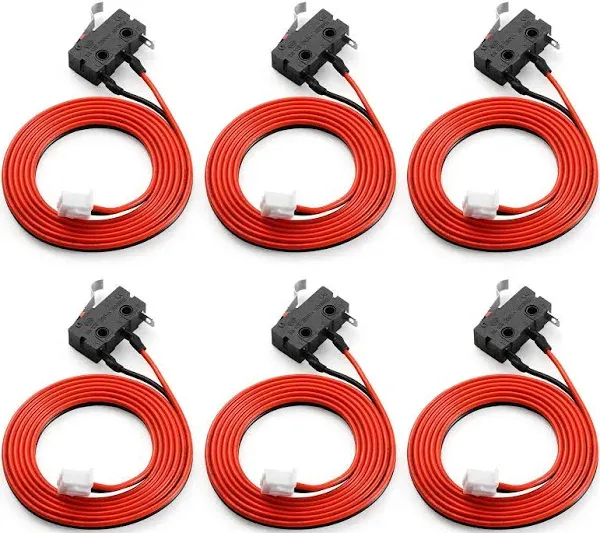 6PCS Micro Limit Switches with 1M 2 Pin Cable for 3020-PRO MAX