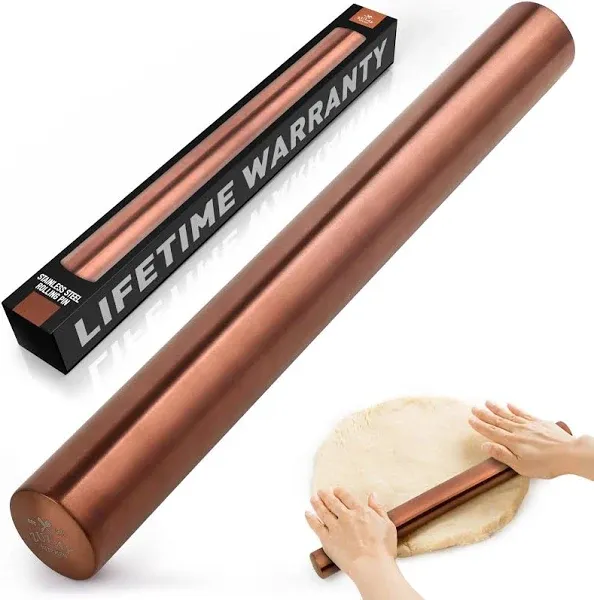 Zulay Kitchen Professional French Rolling Pin