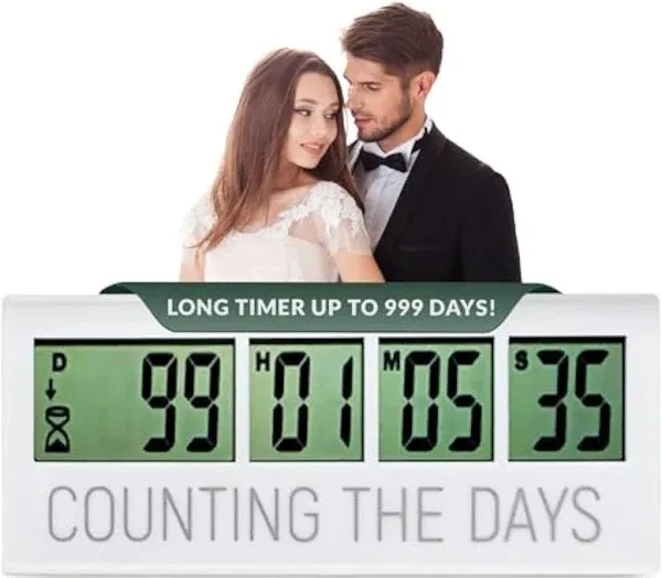 Countables Counting the Days Countdown Clock