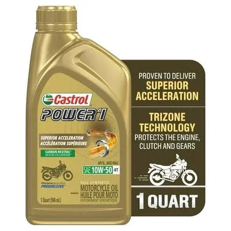 Castrol Power 1 4T Synthetic Oil 10w50