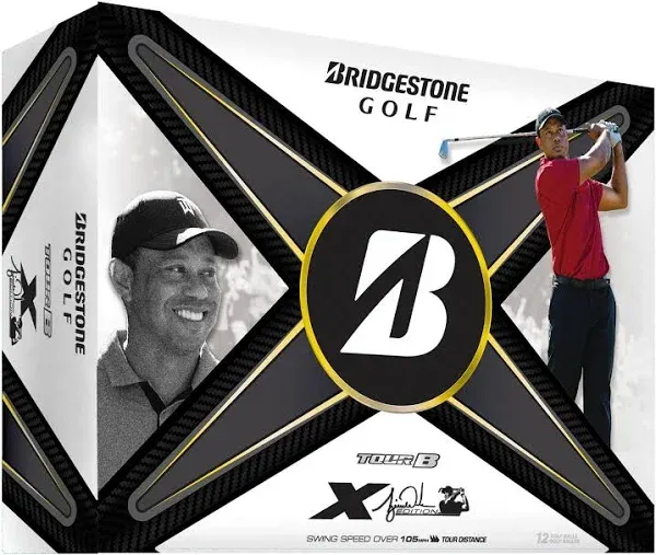 Bridgestone Tour B X Tiger Woods Golf Balls