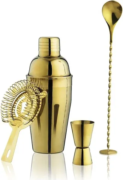 True Gold Barware Set