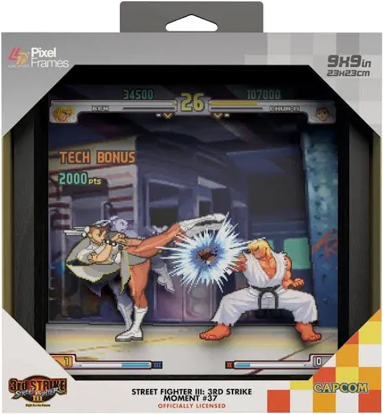 Level Up Labs Pixel Frames Sf Third Strike