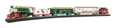 NEW Bachmann Norman Rockwell Christmas Express Train Set - HO Scale FREE US SHIP