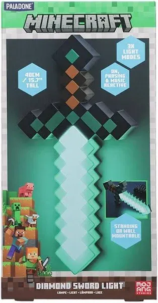 Minecraft Diamond Sword Light