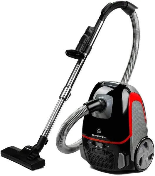 Ovente Electric Canister Vacuum Cleaner Speed Control ST1600B