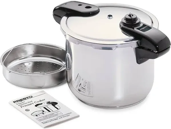 Presto 8-Qt Stainless Steel Pressure Cooker