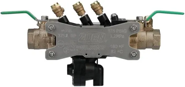 Zurn Wilkins Reduced Pressure Principle Backflow Preventer