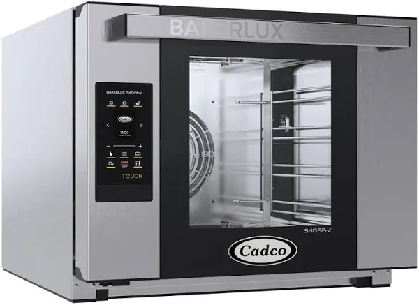 Cadco XAFT-04HS-TD Bakerlux TOUCH Half Size Heavy Duty Digital Convection Oven