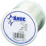 Ande Premium Monofilament Line 30 lb.; Clear; 1/4 lb.