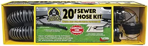 Valterra D04-0675 20' Silverback Sewer Hose Kit