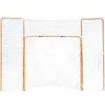 EZ Goals Folding Lacrosse Practice Net Goal with Backstop and Targets (2 Pack)