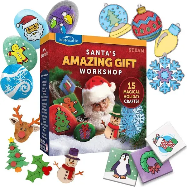 Blue Marble Santa's Christmas Craft Kit