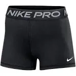 Nike Women's Pro 3" Shorts, White