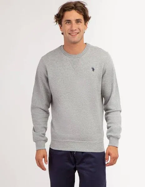 U.s. Polo Assn Men's. Solid Crew Neck Sweatshirt