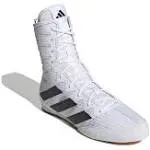 Adidas Box Hog 4 Shoes White M 13 / W 14 - Mens Boxing Shoes