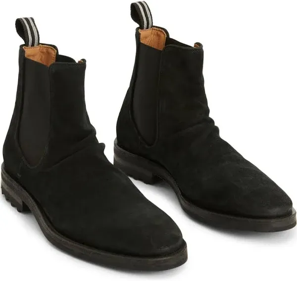 John Varvatos Men's Freeman Pull On Chelsea Boots - Black - Size 11