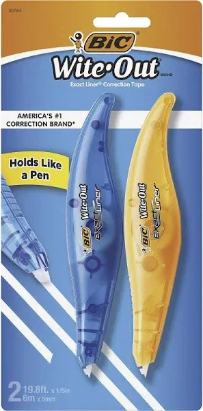 BIC Exact Liner Wite-Out Correction Tape