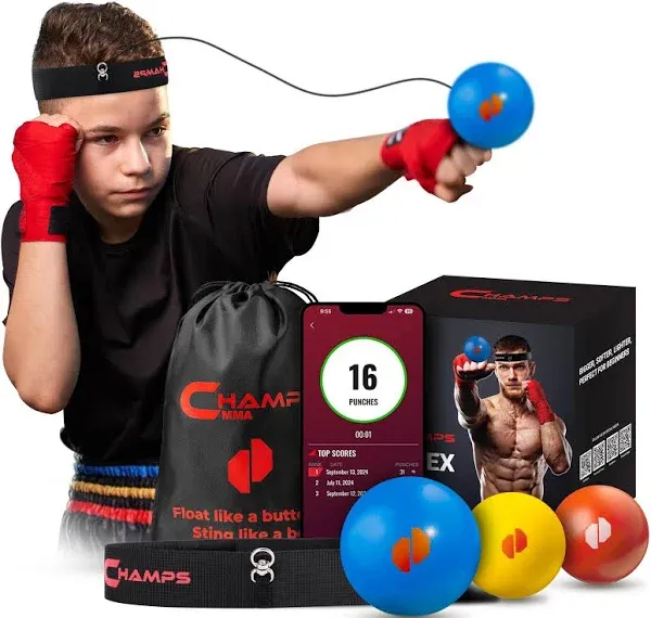 Champs MMA Boxing Reflex Balls for Kids