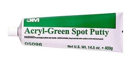 3M Acryl-Green Spot Putty 7000028276