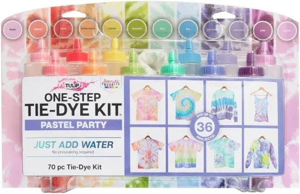 Tulip One-Step Tie-Dye Kit Pastel Party