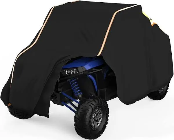 Heavy-Duty UTV Cover for 2-3 Seaters - Waterproof, Reflective &amp; Wind-Resistant