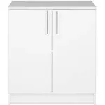 Elite 16" Deep Home Storage Base Cabinet with Melamine Countertop - Prepac