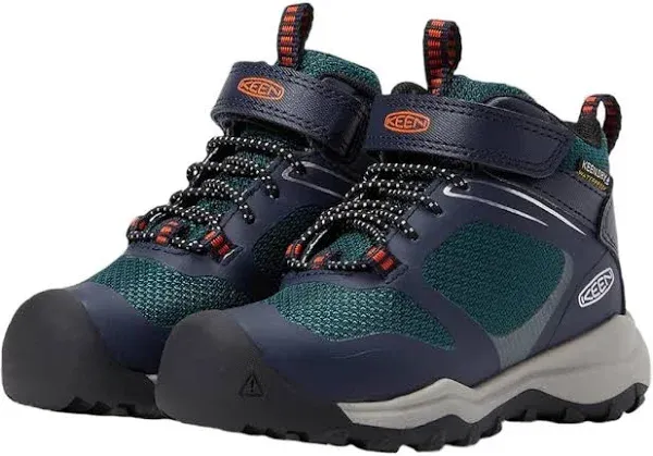 KEEN Kids' Wanduro Mid Waterproof Hiking Boots