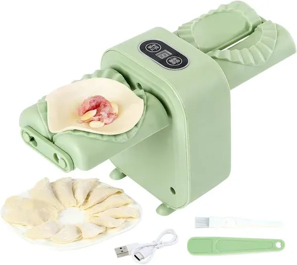 YLNANMI Dumpling Maker,Electric Dumpling Maker Machine for Kitchen,Make Beautiful Dumplings,Adjustable & Easy to Operate Rapid Forming Dumpling