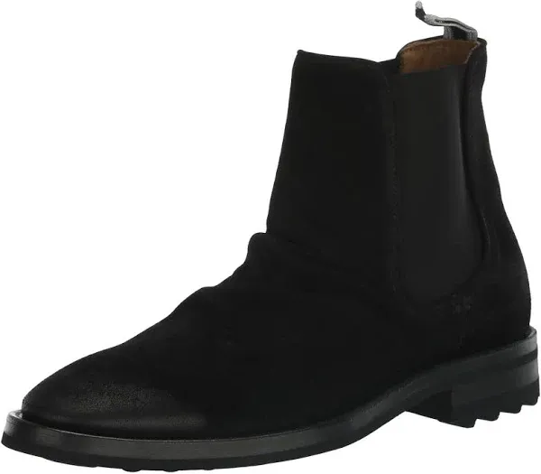 John Varvatos Men's Freeman Pull On Chelsea Boots - Black - Size 11