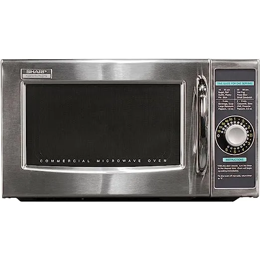 Sharp R 21Lcfs 1000W Commercial Microwave Oven