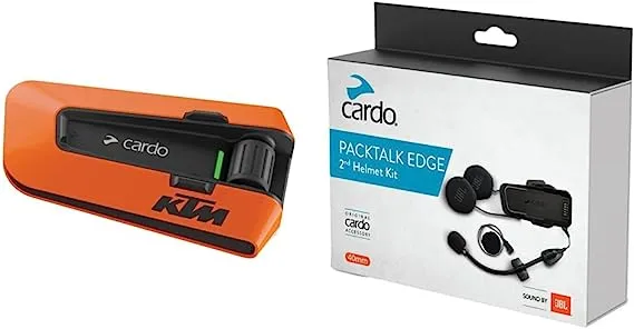 Cardo Systems Packtalk Edge KTM Edition, Single Pack