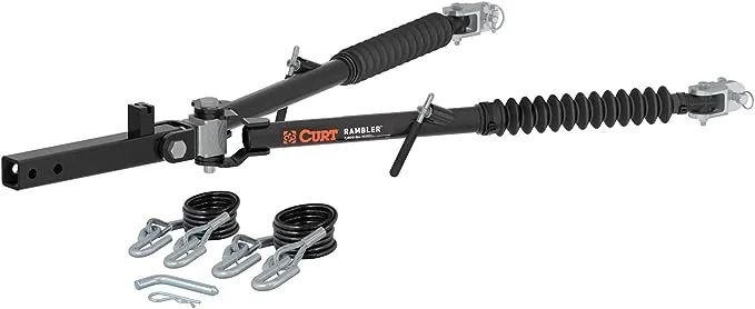 Curt 70001 Receiver Hitch Rambler Steel RV Tow Bar