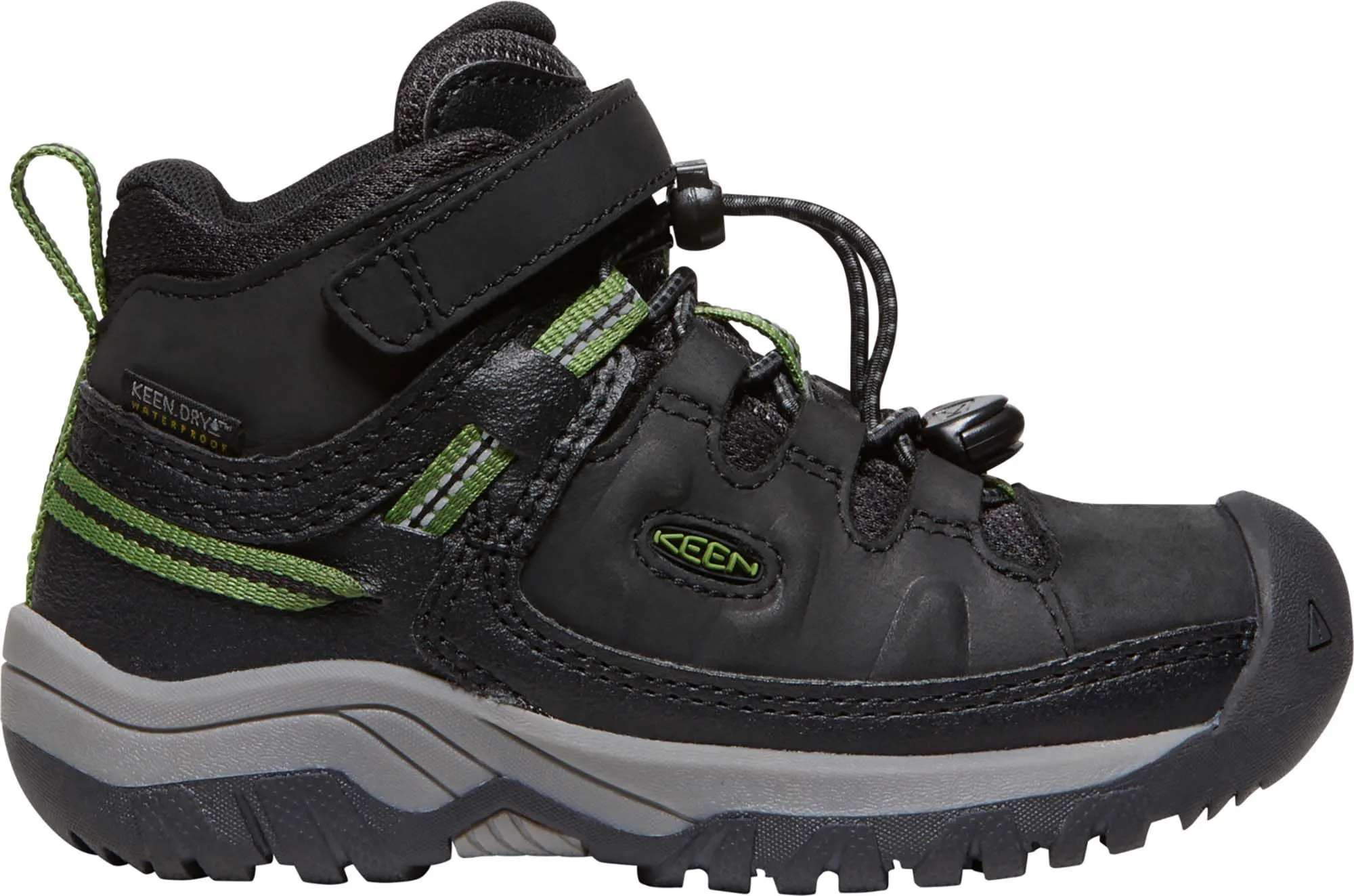 KEEN Targhee Mid Height Waterproof Hiking Boots, 1 US Unisex Big KidKEEN Targhee Mid Height Waterproof Hiking Boots, 1…